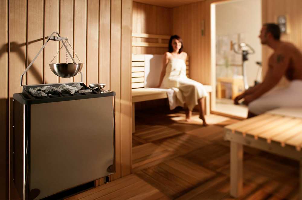 calentador de sauna